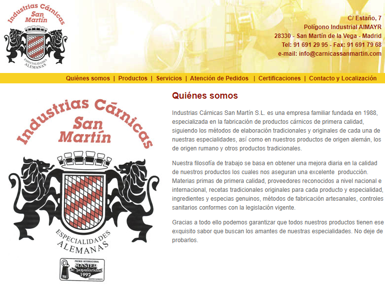 Industrias Cárnicas San Martin
