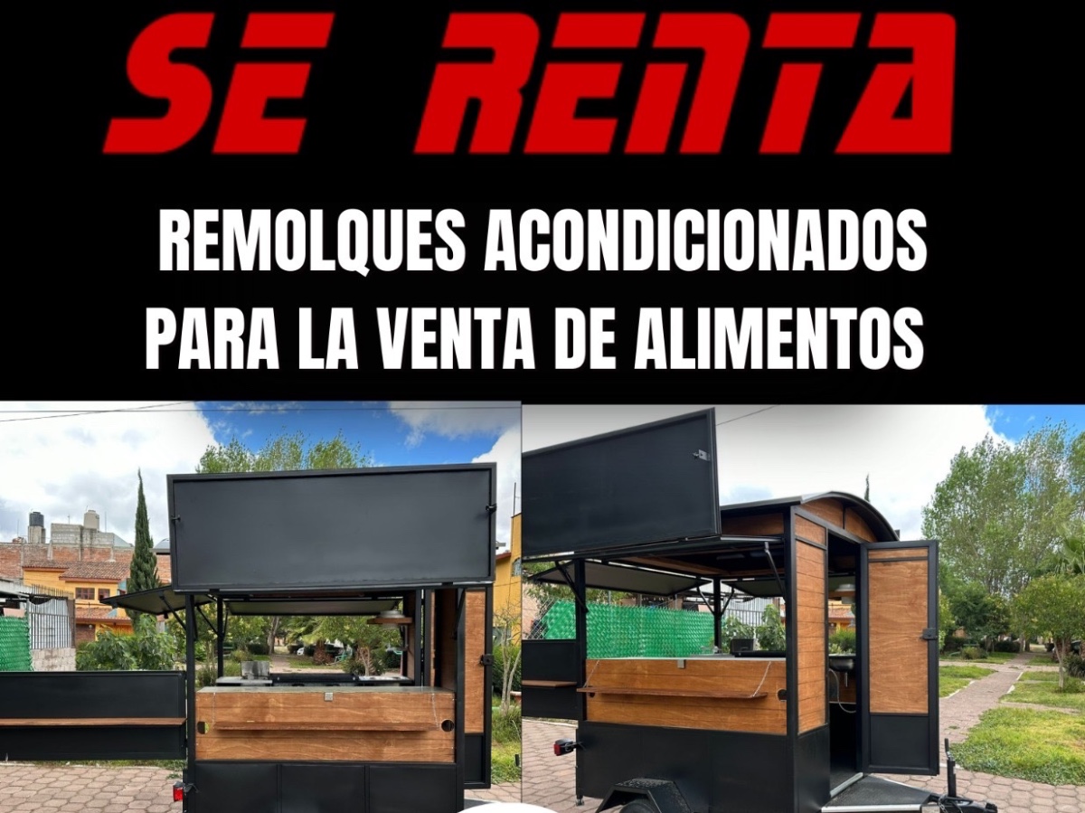 Remolque venta de alimentos