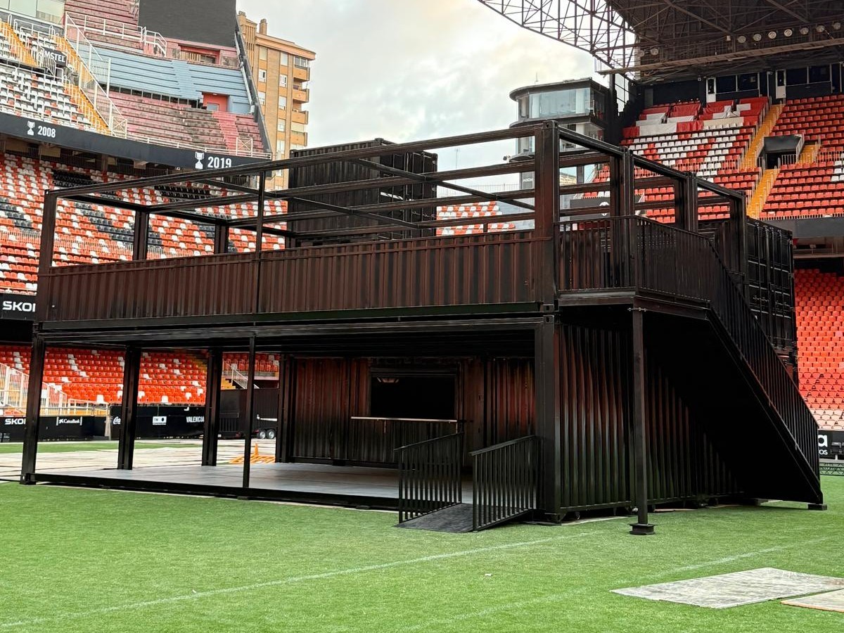 Foodtruck fijo container