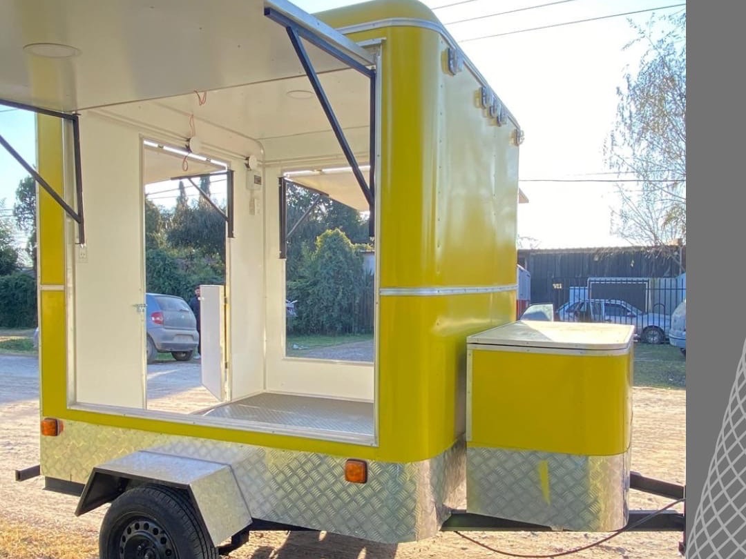 Trailer gastronómico 2 m