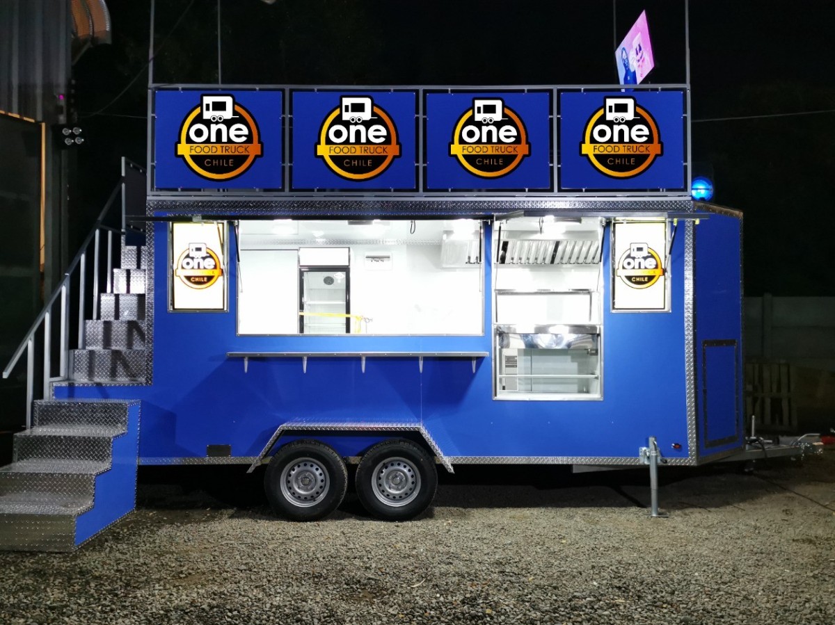 FOODTRUCK 6X2 Terraza doble eje