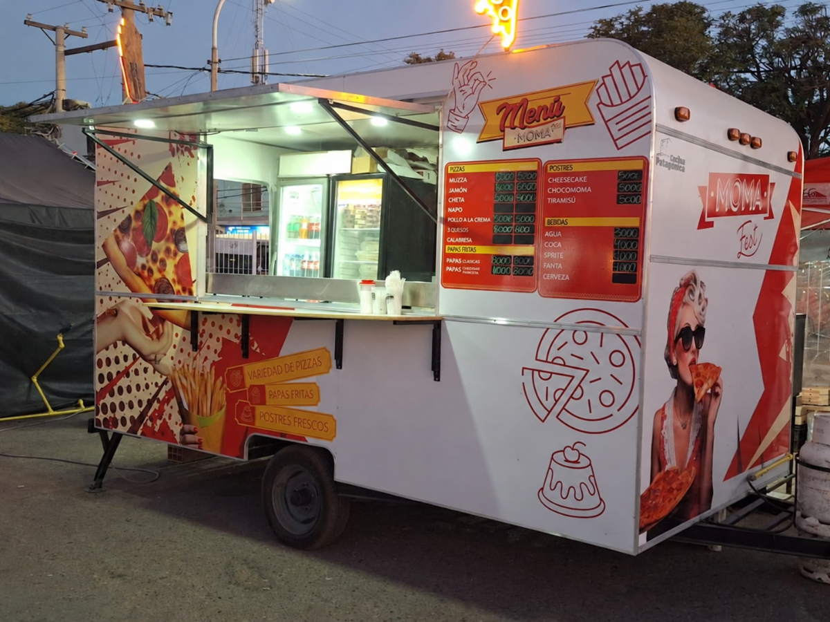 Carro gastronómico 1 año de uso 