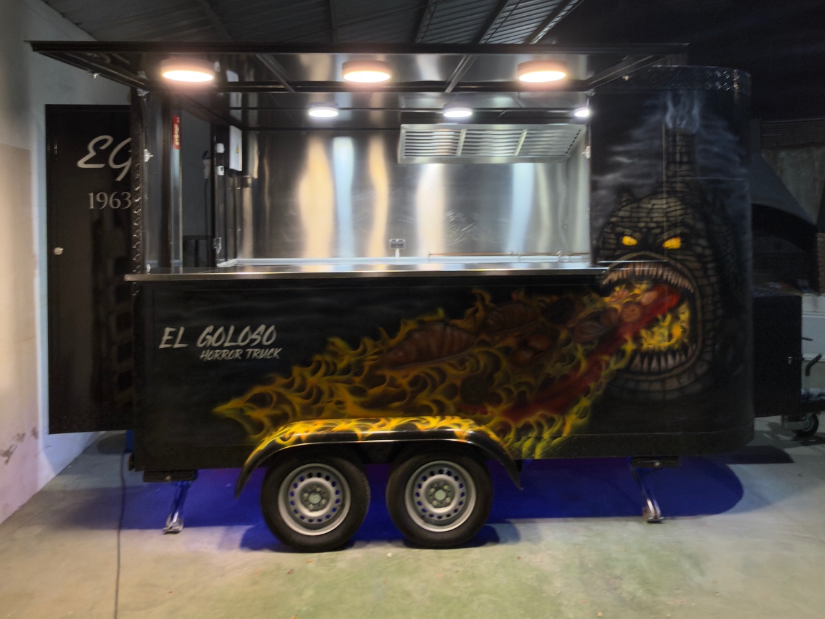 Food Truck Doble Eje 750 kg