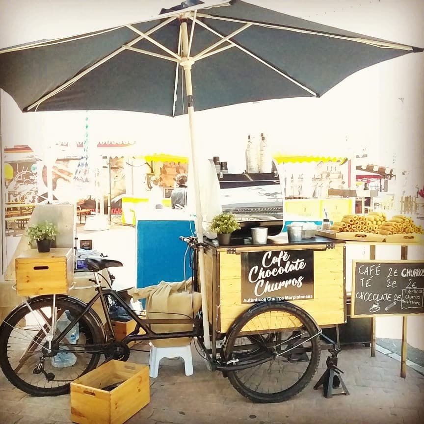 Supresión triple Infantil Mystic Coffe bike | Food trucks de catering | Foodtruckya España